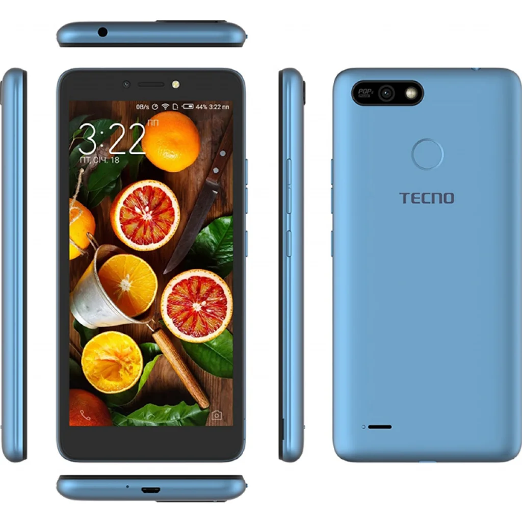 Смартфон Tecno POP 2 Power (B1p) 1/16Gb 2/32Gb Dual Sim City Blue UA