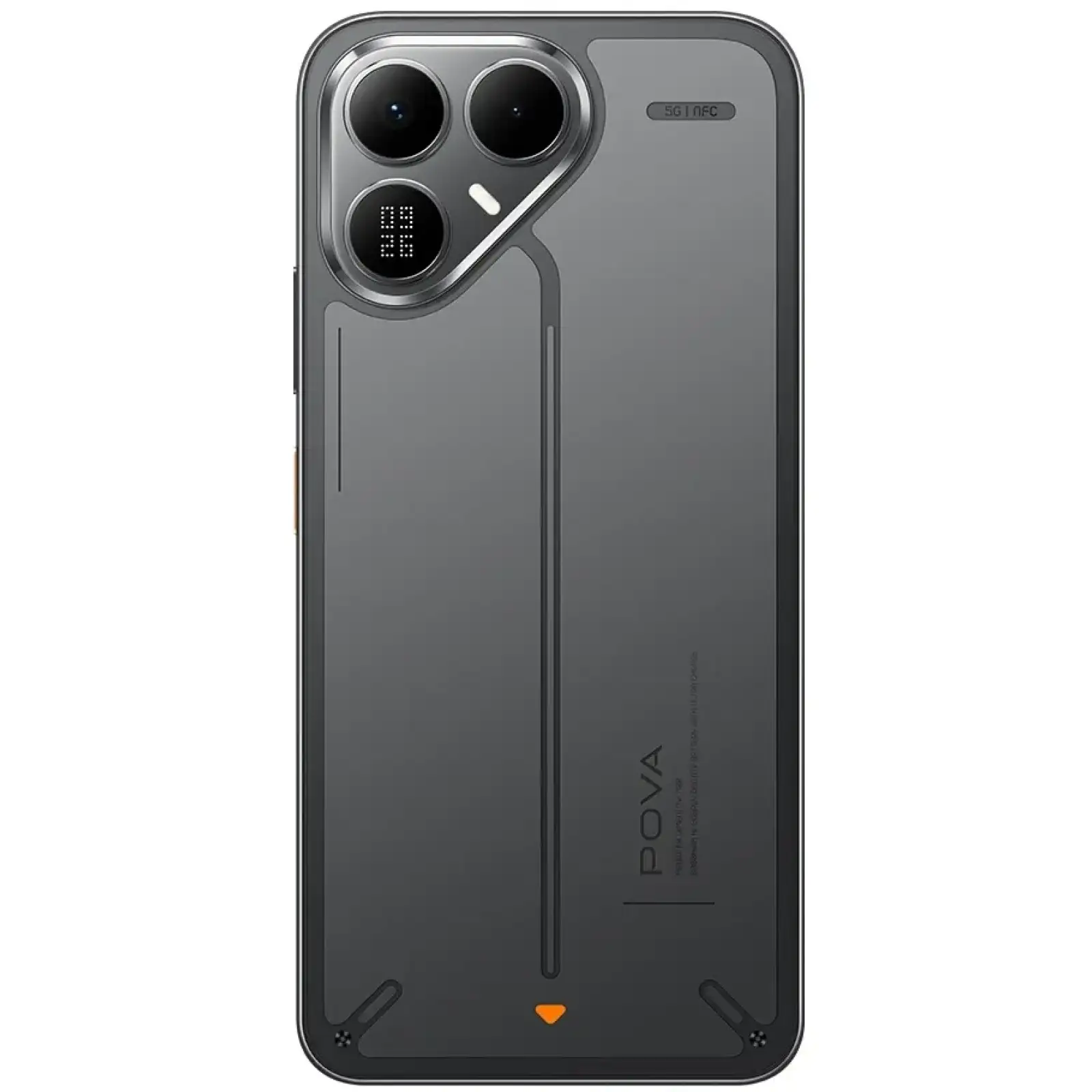 Смартфон Tecno Pova 8 5G (LK6) 8/256GB Graphite Black (4894947132339) UA