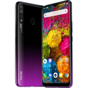 Цвет: Фиолетовый - Смартфон Tecno Spark 4 (KC8) 2/32Gb Dual Sim Royal Purple UA