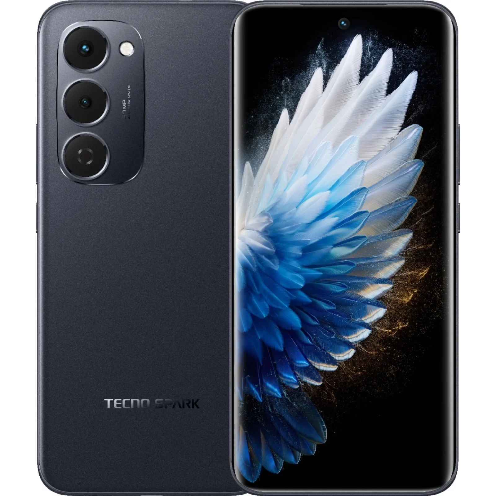 Смартфон Tecno Spark 40 Pro Plus (KM7) 8/256GB Nebula Black (4894947096334) UA