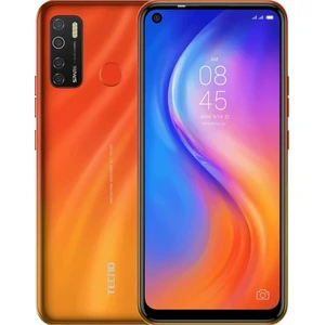 Цвет: Оранжевый - Смартфон Tecno Spark 5 Pro (KD7) 4/64Gb Dual Sim Spark Orange UA