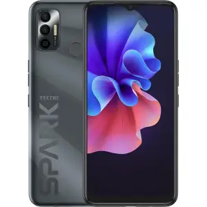 Смартфон Tecno Spark 7 KF6n NFC 4/128GB Magnet Black (4895180766428) UA