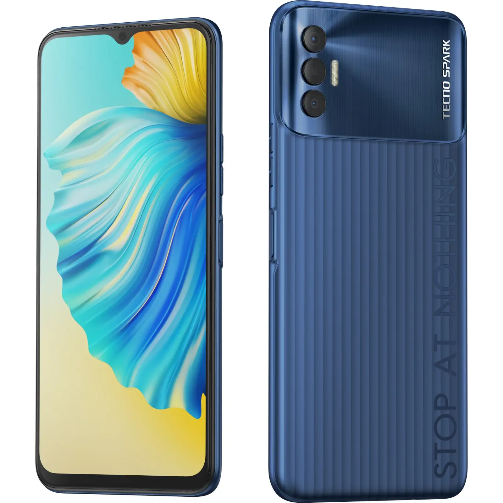 Смартфон Tecno Spark 8P KG7n NFC 4/64GB Atlantic Blue (4895180776755) UA