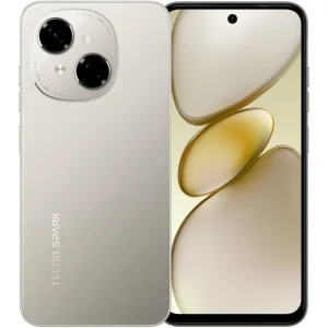 Цвет: Золотой - Смартфон Tecno Spark Go 1 KL4 3/64GB Titanium Gold UA