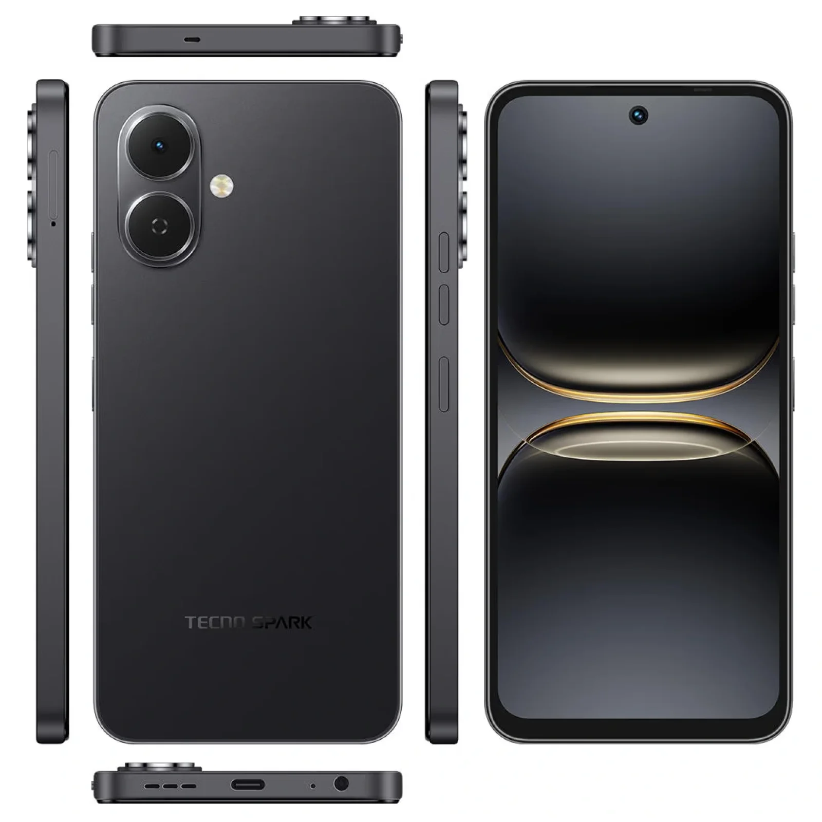 Смартфон Tecno Spark Go 2 KM4 3/64GB Ink Black (4894947089534) UA