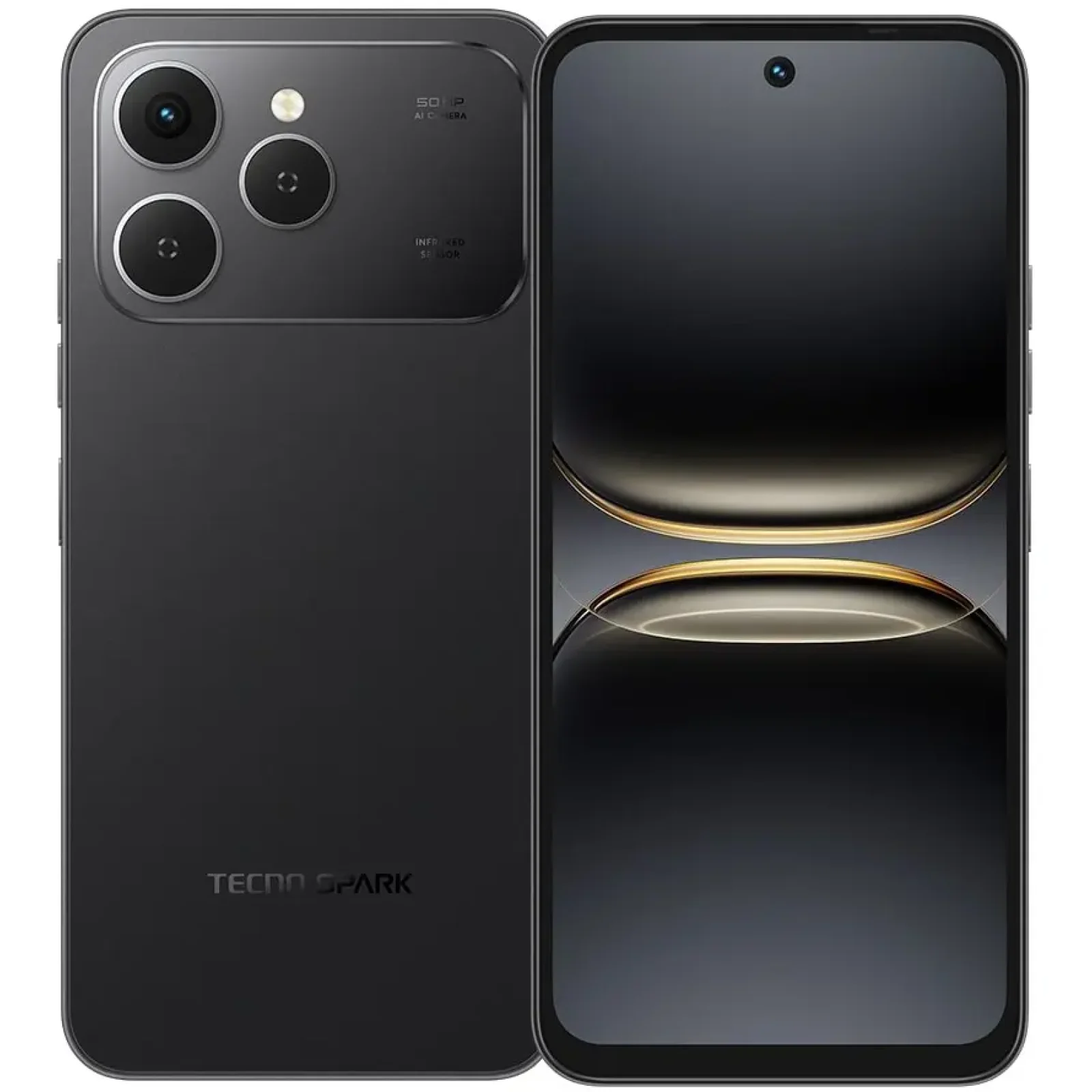 Смартфон Tecno Spark 40 KM5n 8/256GB Ink Black (4894947091551) UA