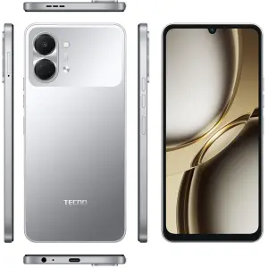 Смартфон Tecno Spark Go 3 (KN3) 4/64GB Titanium Grey (4894947105289) UA