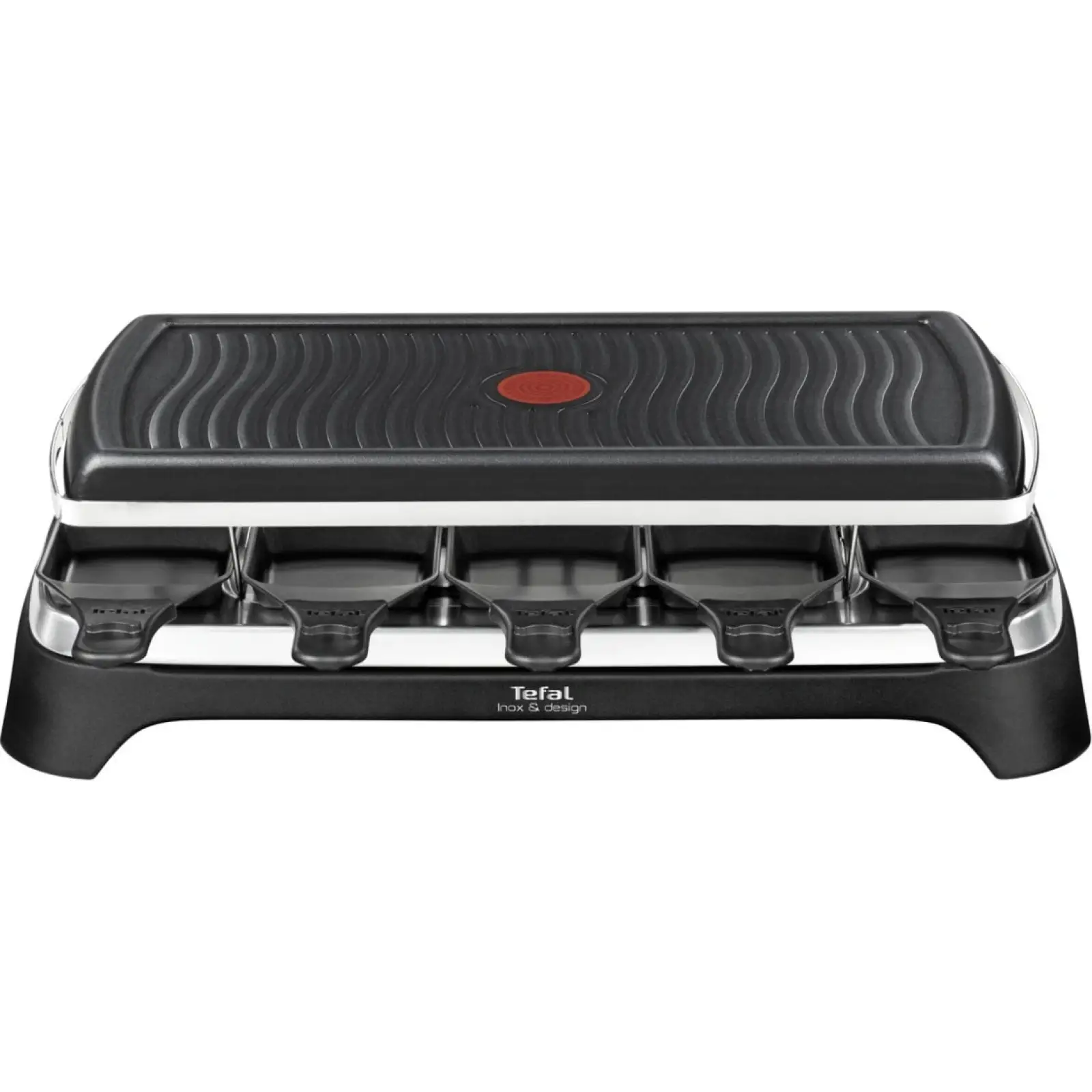 Раклетница-гриль Tefal Gourmet 10 Inox & Design RE4588