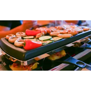 Раклетница-гриль Tefal Gourmet 10 Inox & Design RE4588