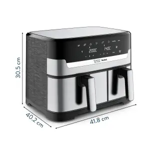 Мультипечь (аерофритюрница) Tefal Jamie Oliver Dual Drawer EY90JDE1
