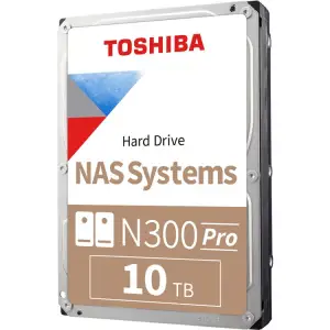 Жесткий диск Toshiba N300 Pro 10 TB (HDWG71AXZSTB) UA