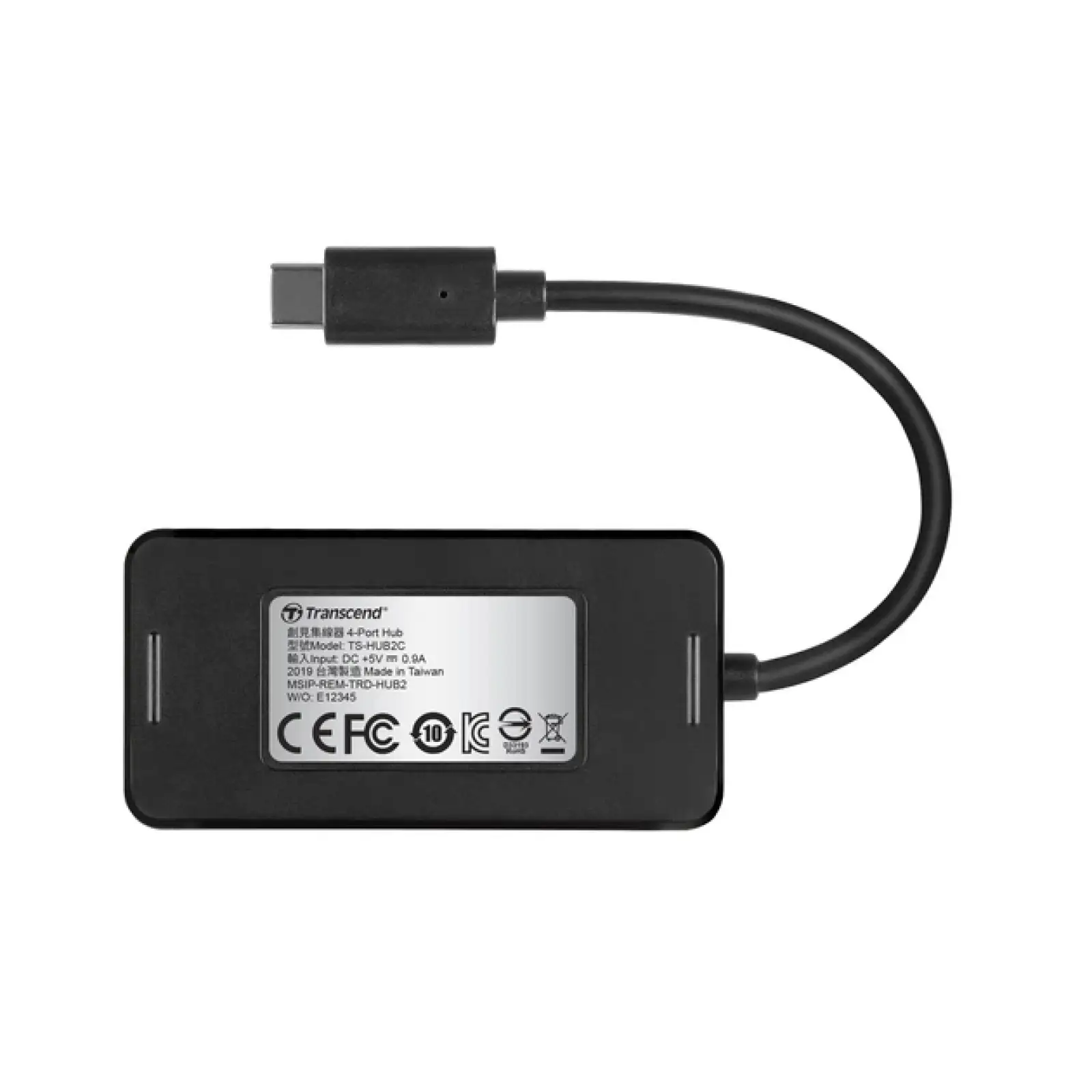 Кардрідер Transcend Type-C HUB 4 ports (TS-HUB2C) UA