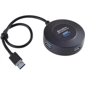 USB-Хаб Maiwo USB Type-A to 4х USB 3.0 (KH304-A) UA