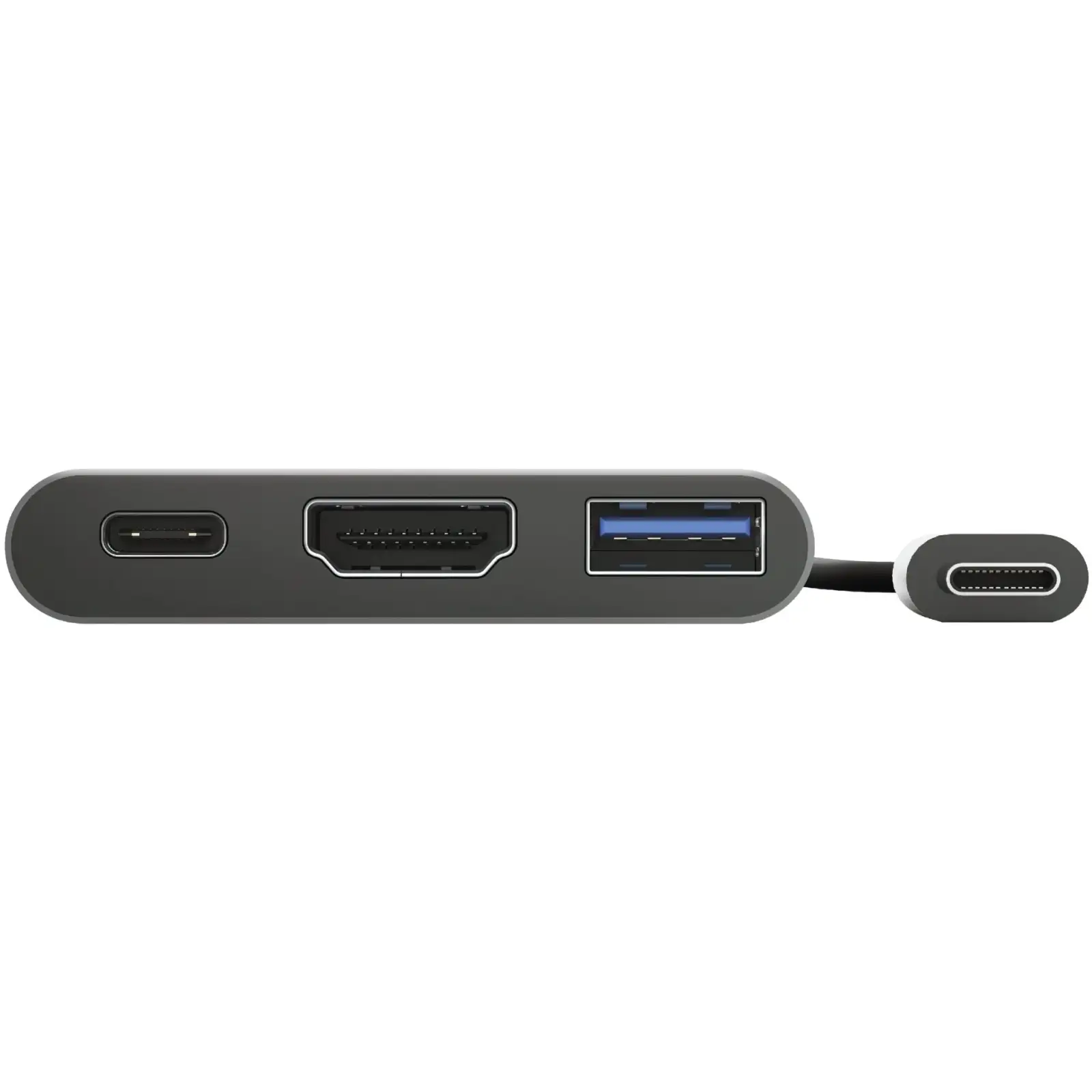 USB-Хаб Trust Dalyx 3-in-1 Multiport USB-C Adapter Aluminium (23772_TRUST) UA