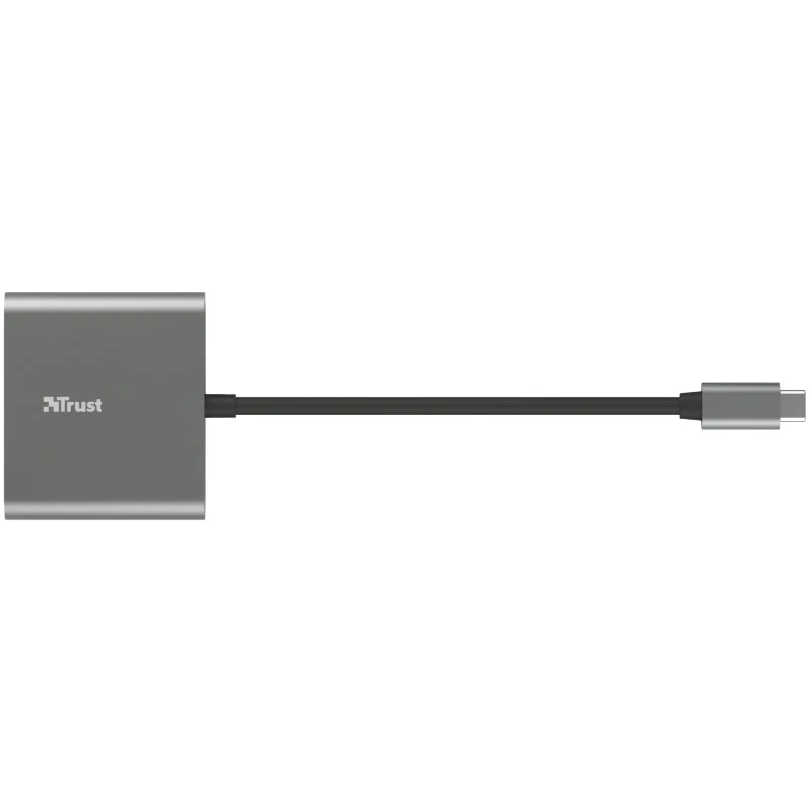 USB-Хаб Trust Dalyx 3-in-1 Multiport USB-C Adapter Aluminium (23772_TRUST) UA