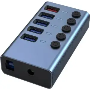 USB-Хаб Dynamode (DM-UH-P405-G) UA