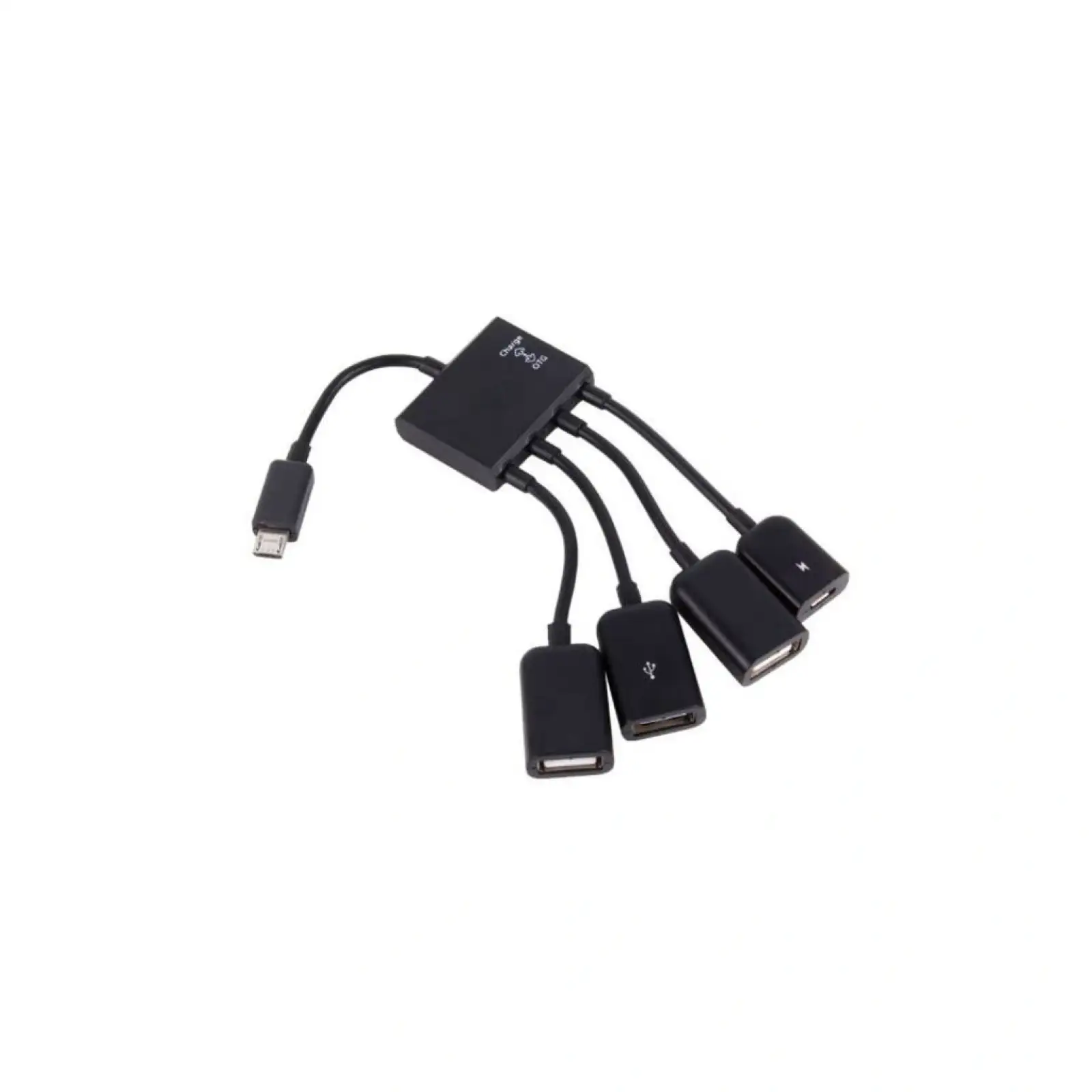USB-Хаб Lapara (LA-MicroUSB-OTG-HUB black) UA