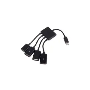 USB-Хаб Lapara (LA-MicroUSB-OTG-HUB black) UA