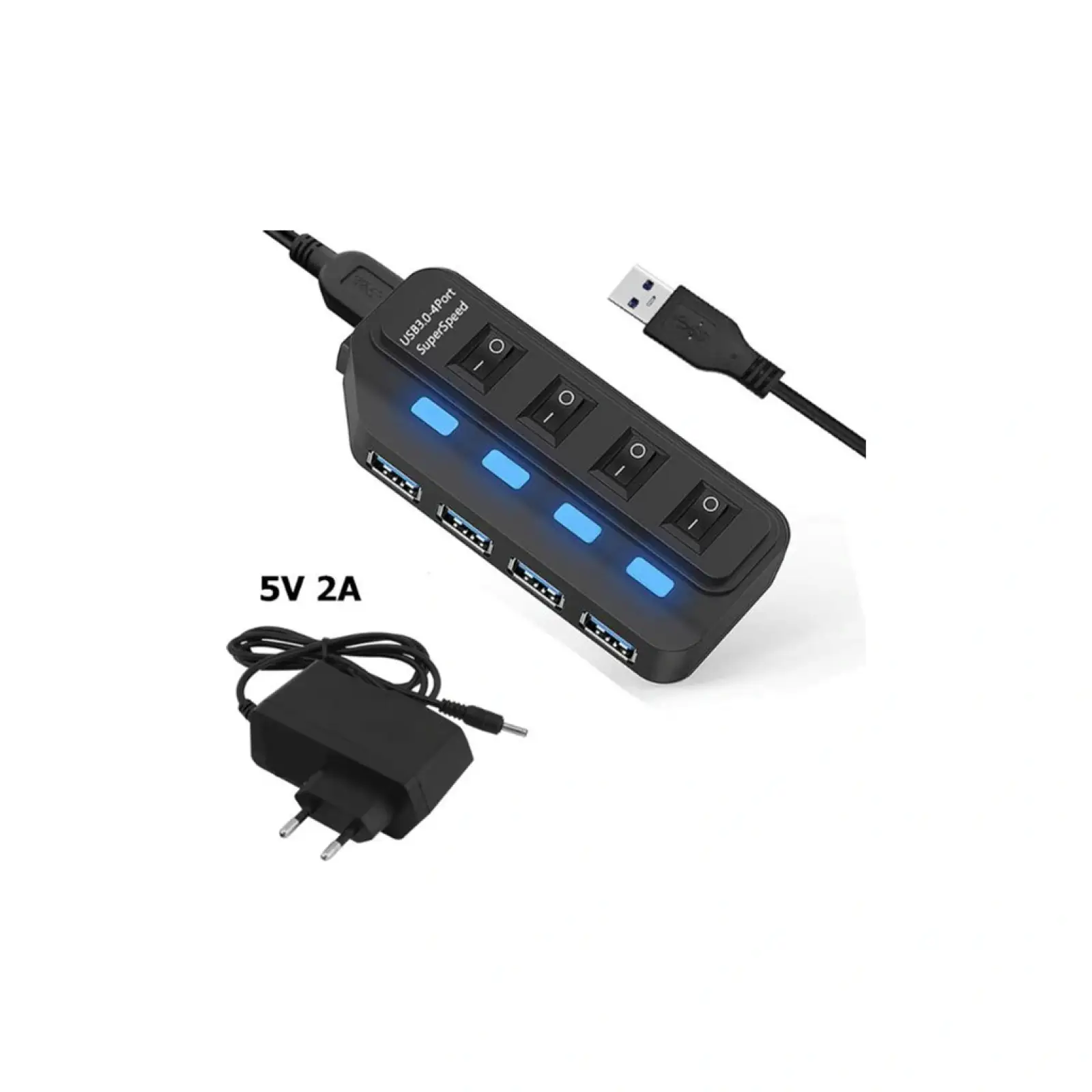 USB-Хаб Lapara (LA-USB305) UA
