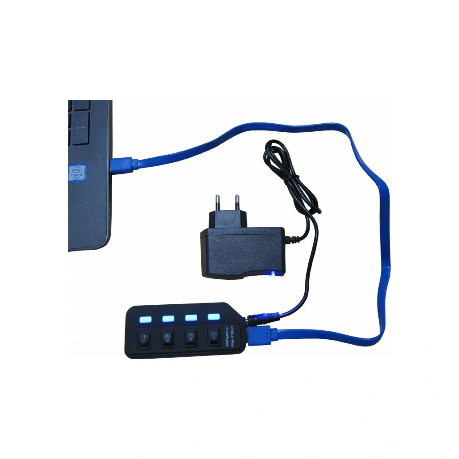 USB-Хаб Lapara (LA-USB305) UA