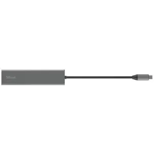 USB-Хаб Trust Halyx Fast USB-C Hub Card reader Aluminium (24191_TRUST) UA