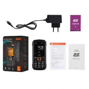 Мобільний телефон 2E R240 2024 Dual SIM Black UA