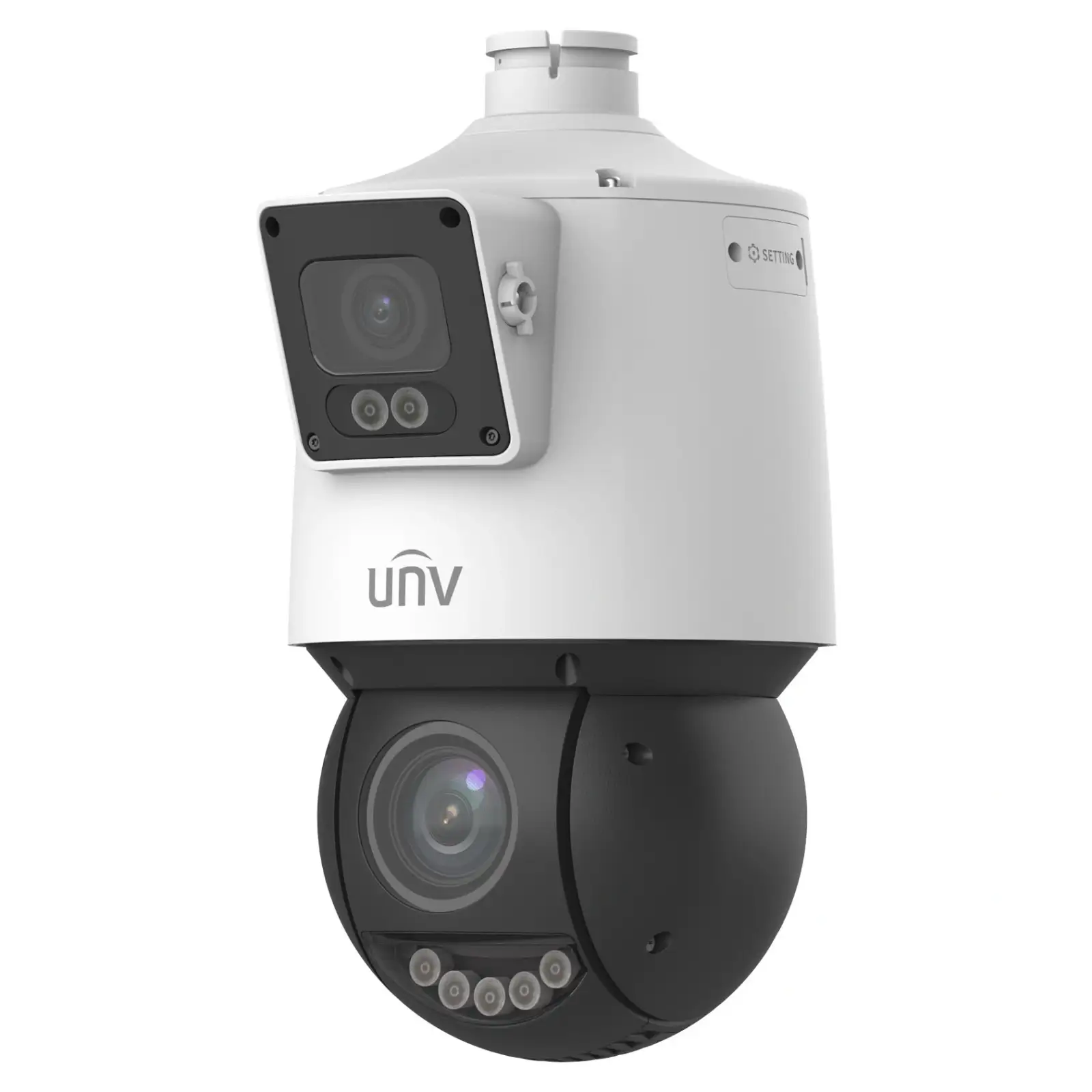 Видеокамера UNV IPC94144SFW-X25-F40C Prime 4MP+4MP UA
