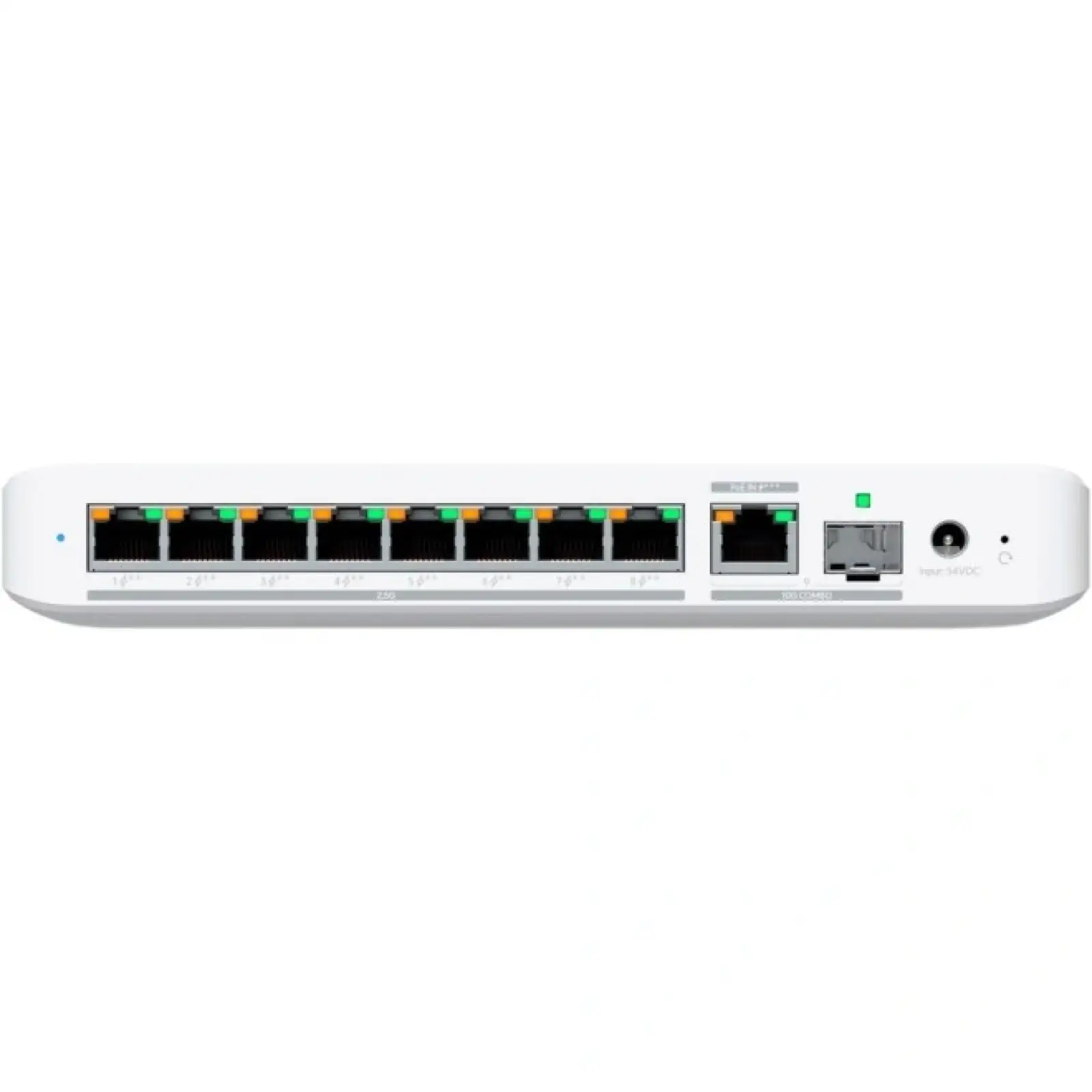 Комутатор керований рівня 2 Ubiquiti UniFi Flex 2.5G PoE (USW-FLEX-2.5G-8-POE)