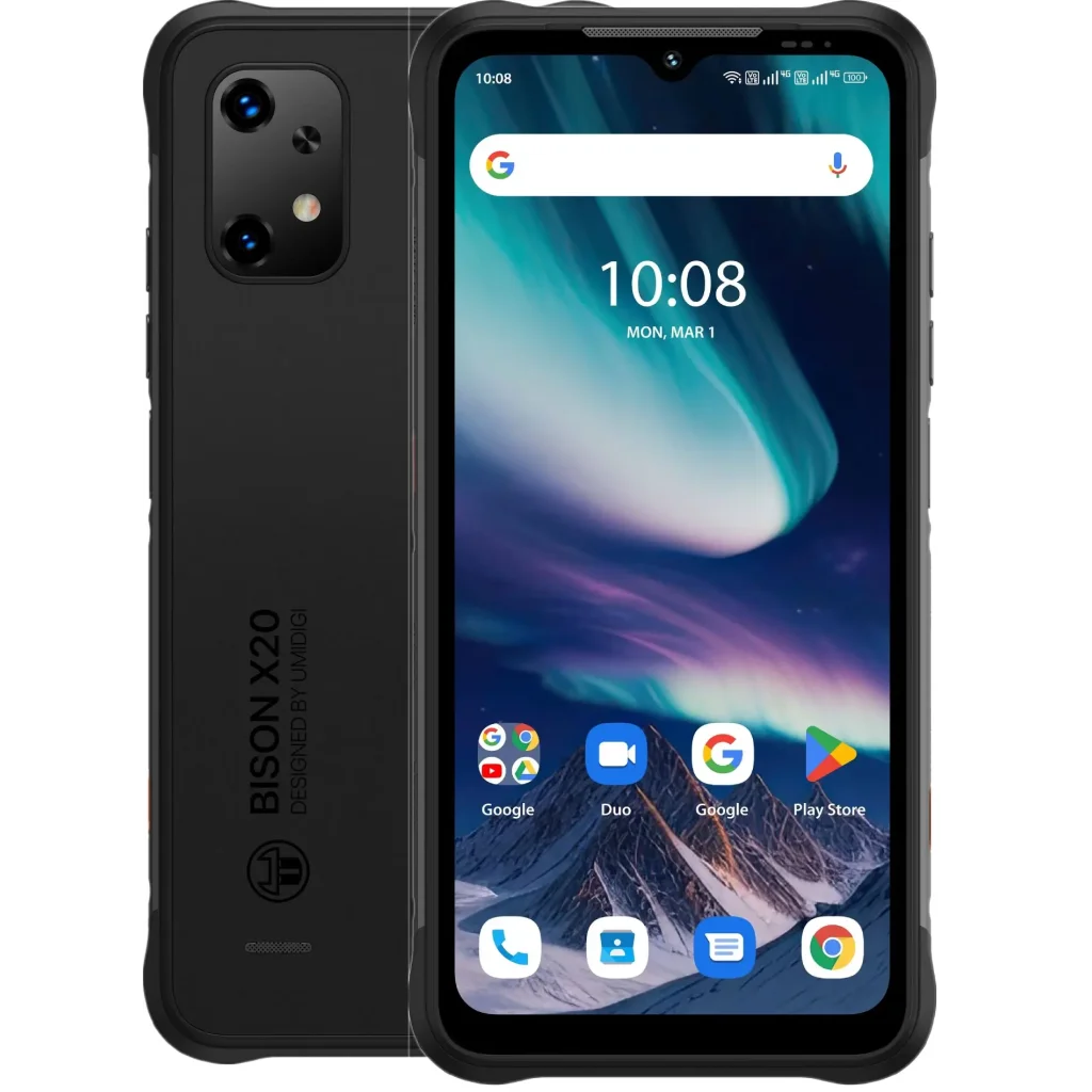 Смартфон Umidigi Bison X20 6/128GB Black UA