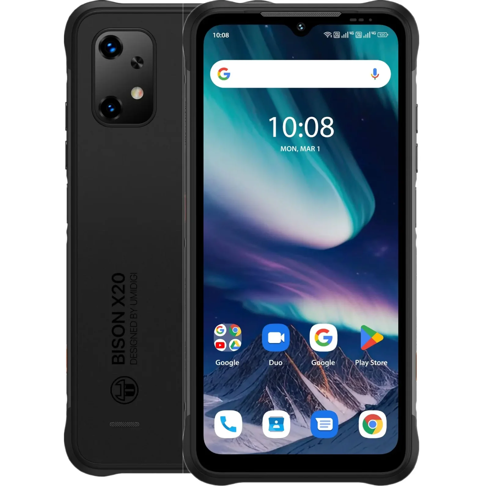 Смартфон Umidigi Bison X20 6/128GB Black UA