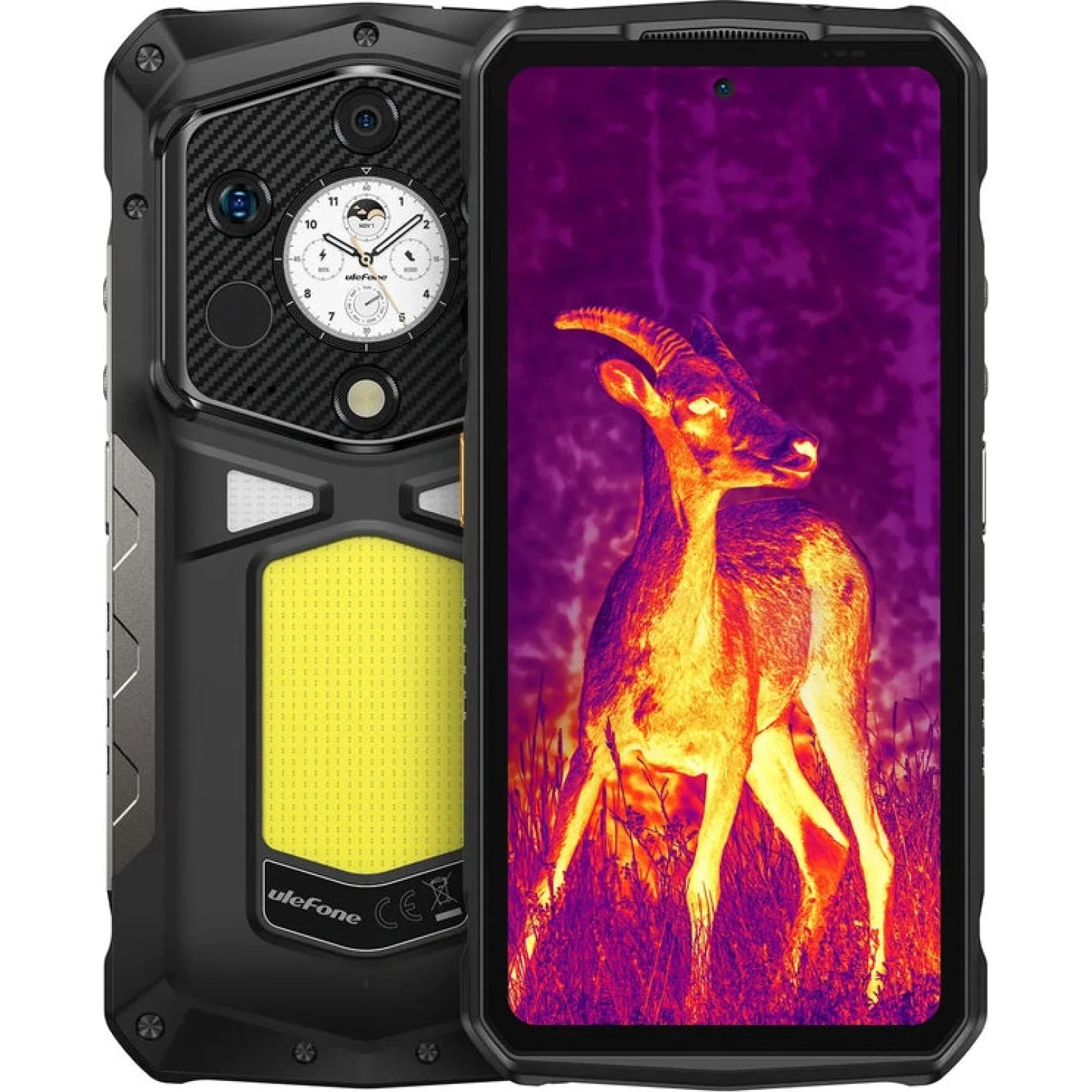 Смартфон Ulefone Armor 29 Pro Thermal Version 16/512Gb Marvel Black EU