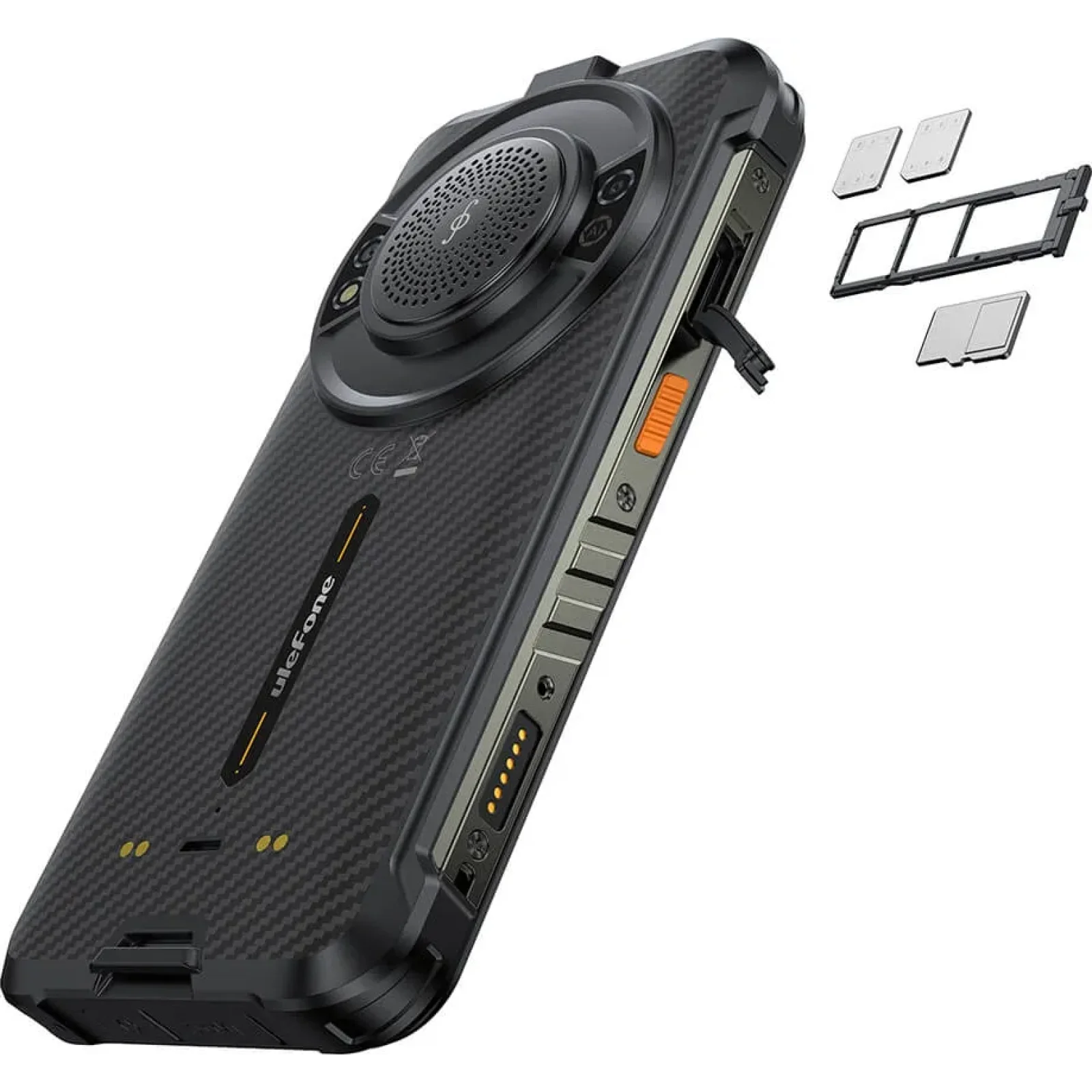 Смартфон Ulefone RugKing 8/256GB Black EU