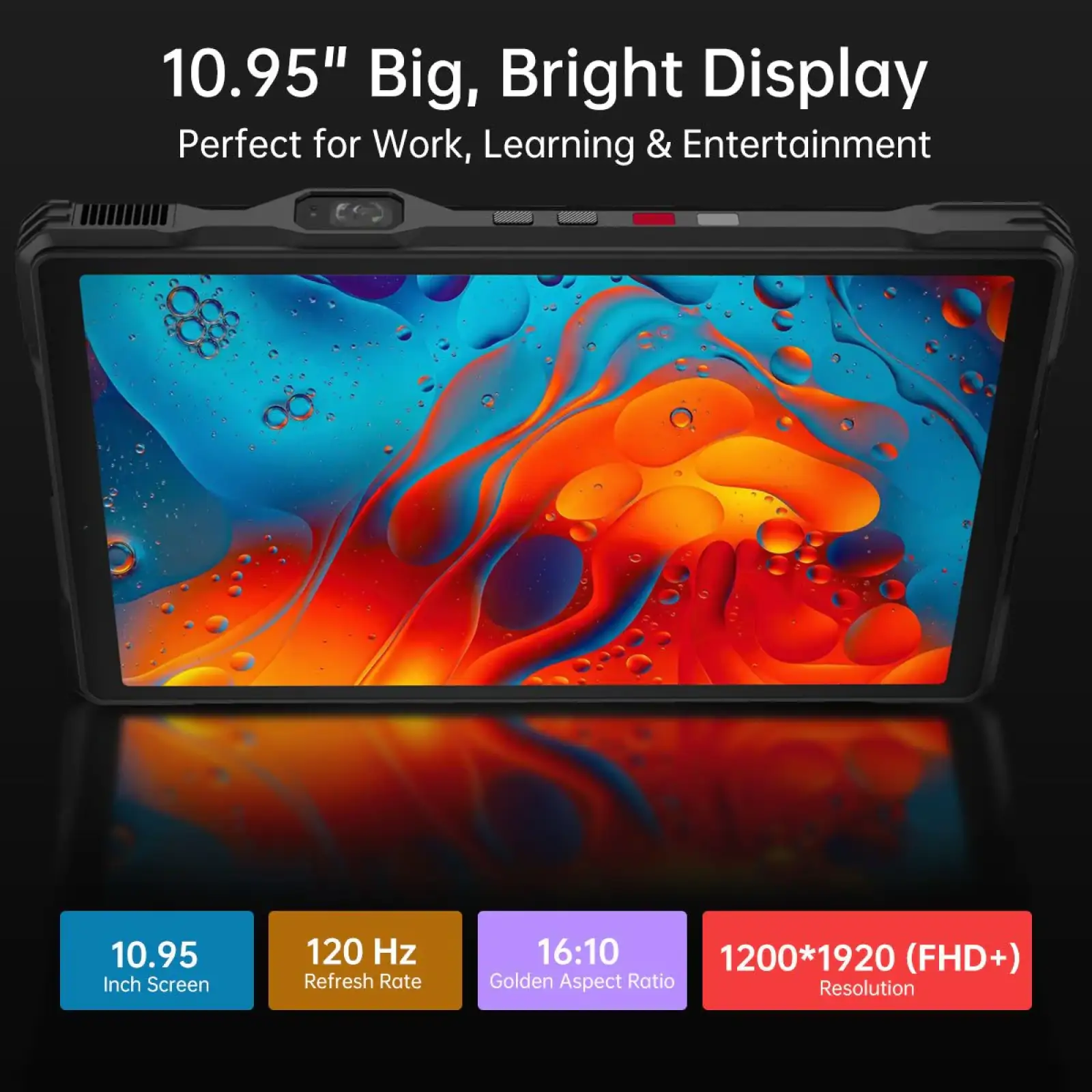 Планшет Unihertz 8849 Tank Pad Ultra 5G 16/512Gb Black