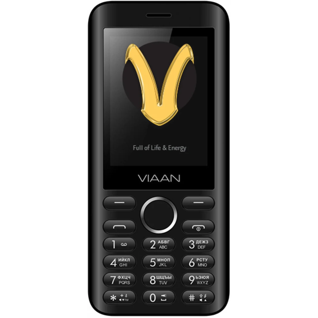 Мобільний телефон Viaan V241 Black UA