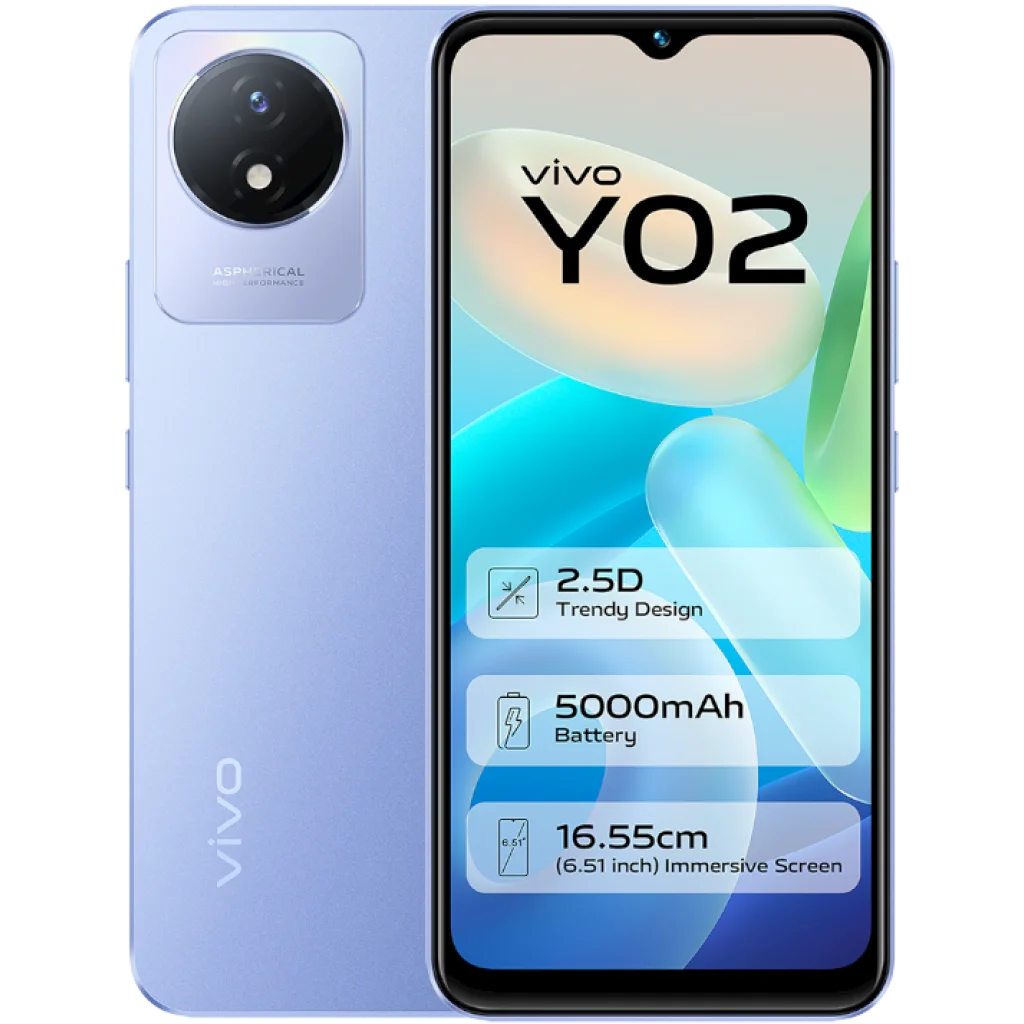 Смартфон VIVO Y02 2/32GB Orchid Blue UA