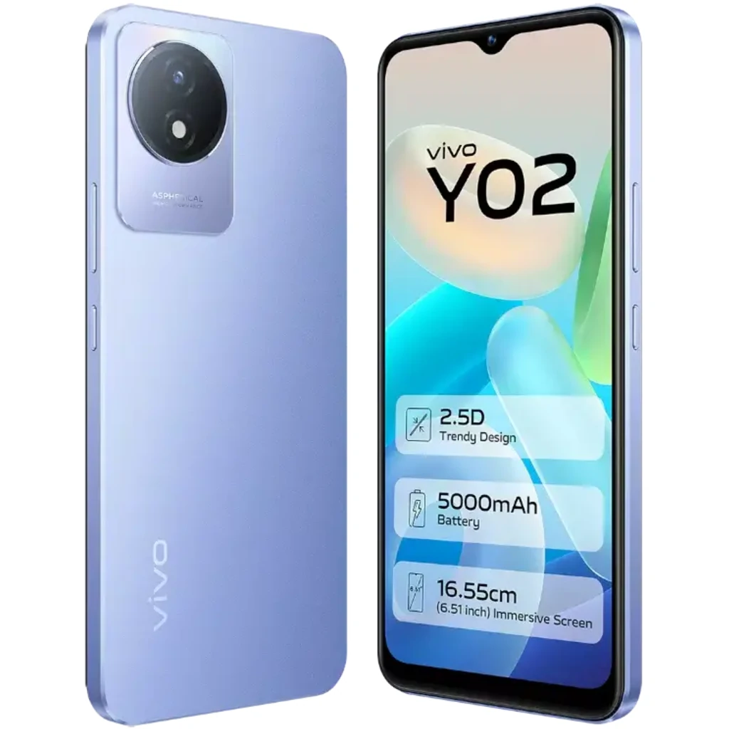Смартфон VIVO Y02 2/32GB Orchid Blue UA