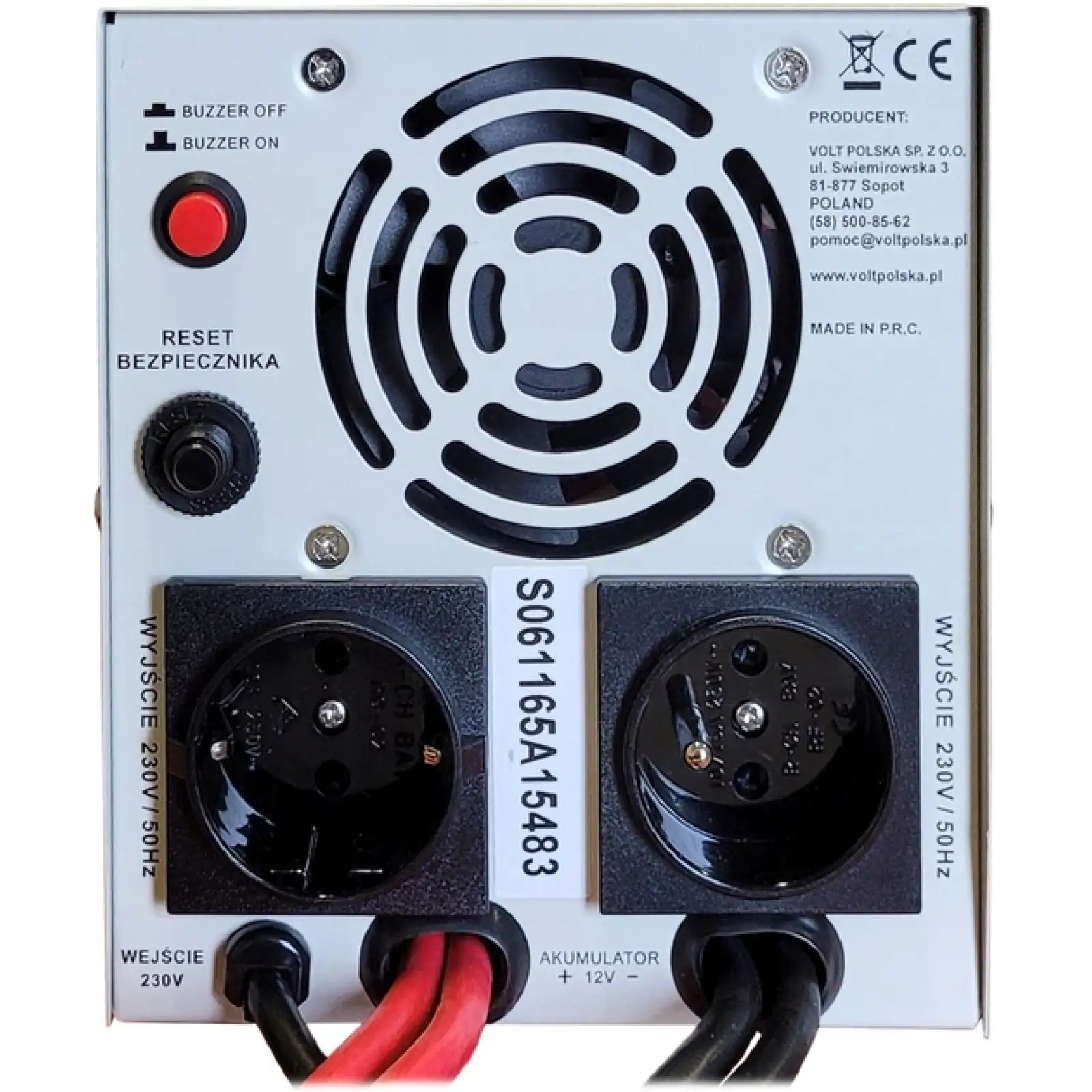 ИБП Volt Polska SINUS PRO 1100 E PLUS (3SPM11012M)