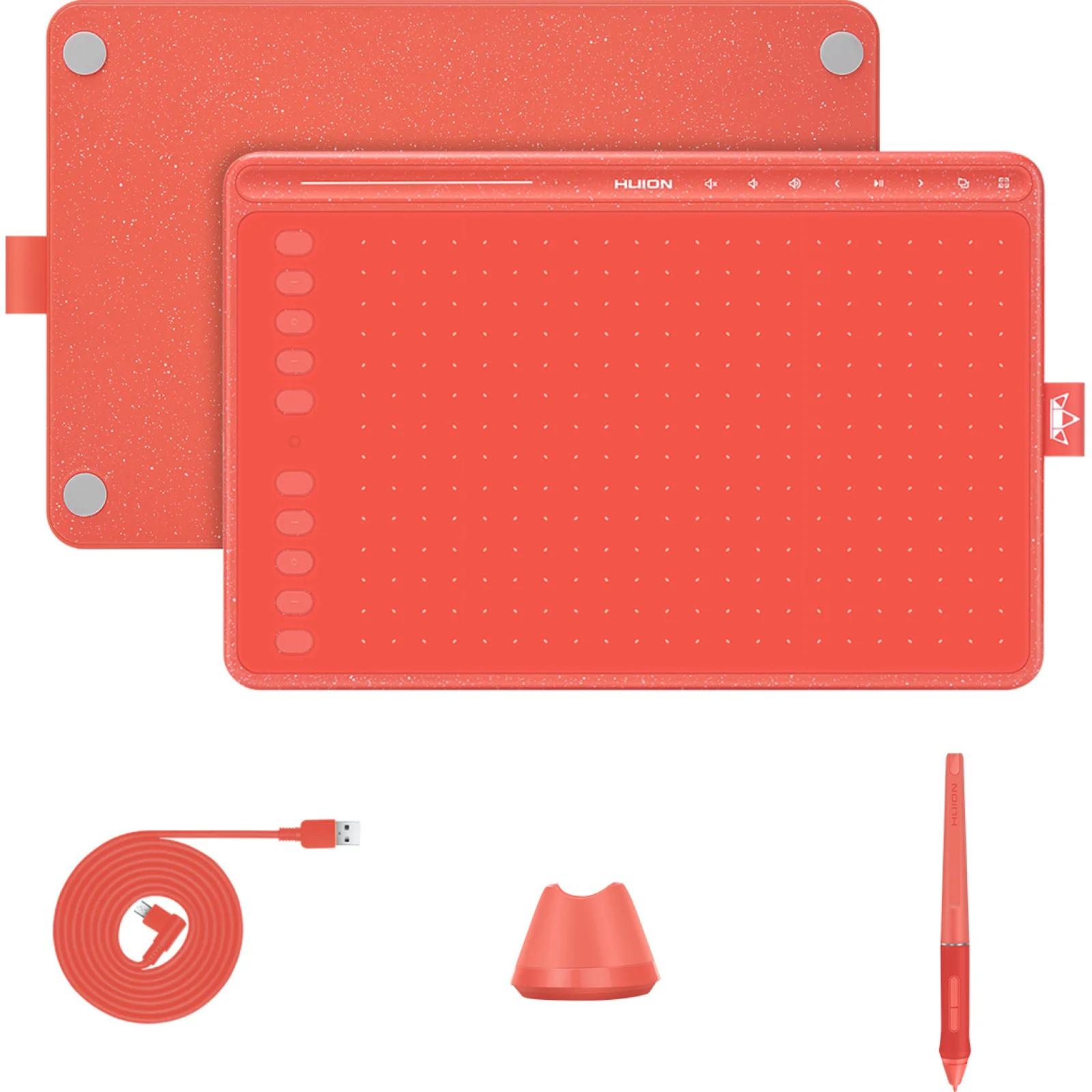 Графический планшет Huion HS611 Red