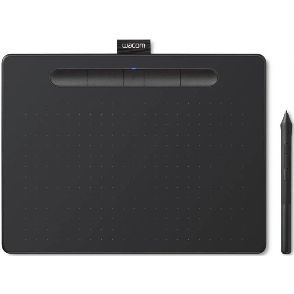 Графический планшет Wacom Intuos M Bluetooth Black (CTL-6100WLK-N) UA