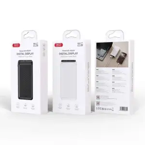 Зовнішній акумулятор XO PB309 20000mAh 22.5W Black