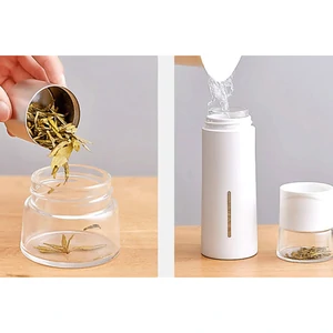Заварочный термос Pinztea Tea Water Separation Cup 300 ml White (3009501) EU
