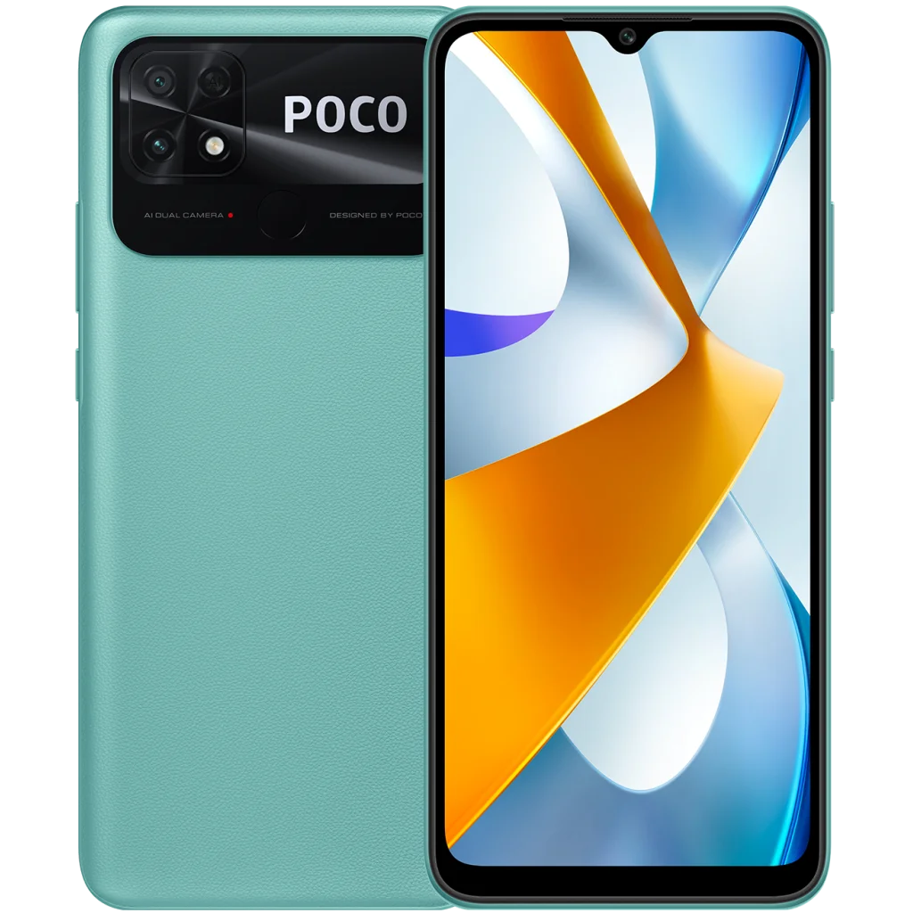 Смартфон Xiaomi Poco C40 4/64Gb Coral Green UA