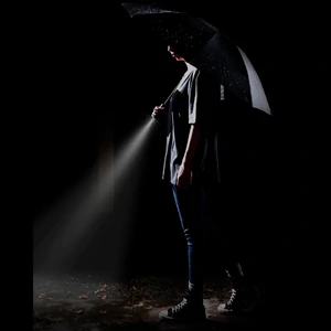Парасолька Xiaomi 90FUN Oversize Automatic Umbrella with Flashlight Black