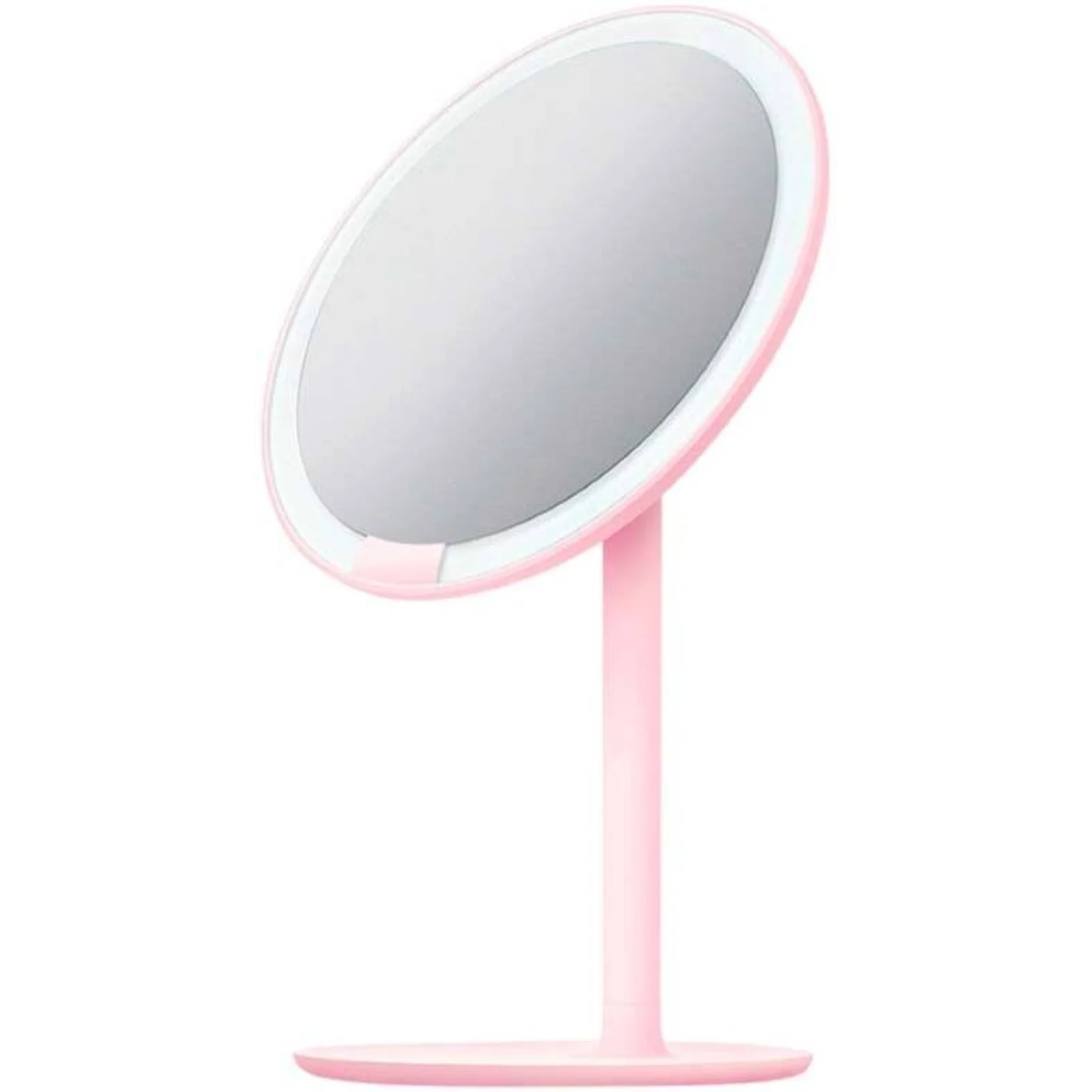 Зеркало для макияжа Amiro HD Daylight Mirror Pink EU