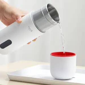 Електрочайник (термос) Deerma Electric Hot Water Cup White (DEM-DR035) UA