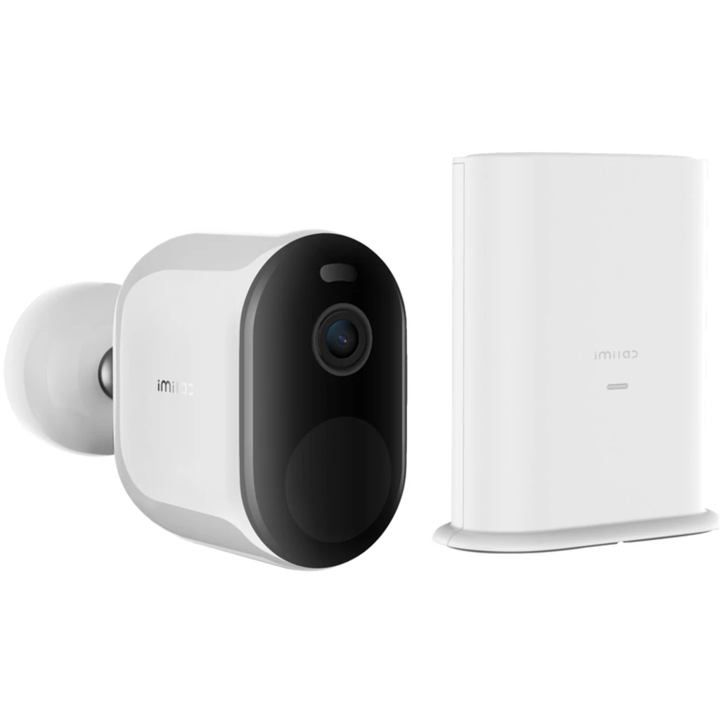 IP-камера видеонаблюдения Xiaomi IMILAB Spotlight Outdoor Battery Camera EC4 Set with Gateway (CMSXJ31A) EU