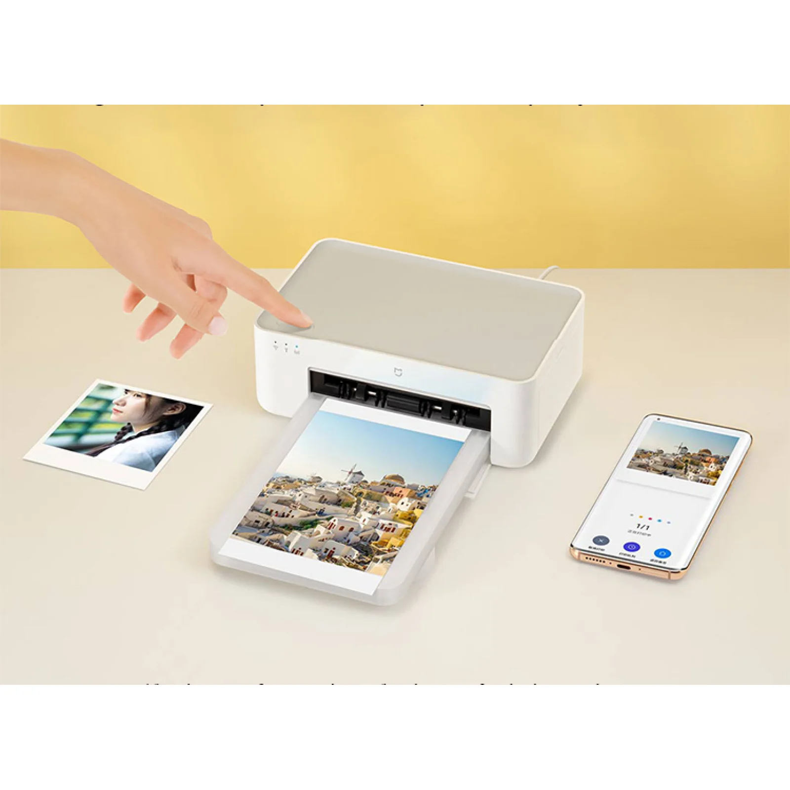 Принтер Xiaomi Mi Photo Printer 1S Set (BHR6747GL) EU
