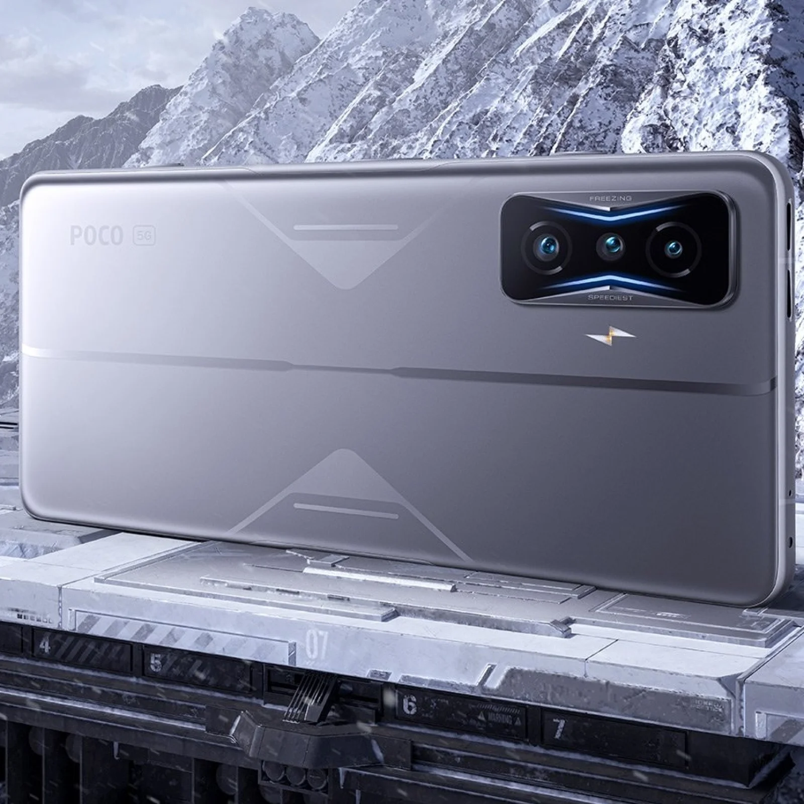 Смартфон Xiaomi Poco F4 GT 12/256Gb Silver EU