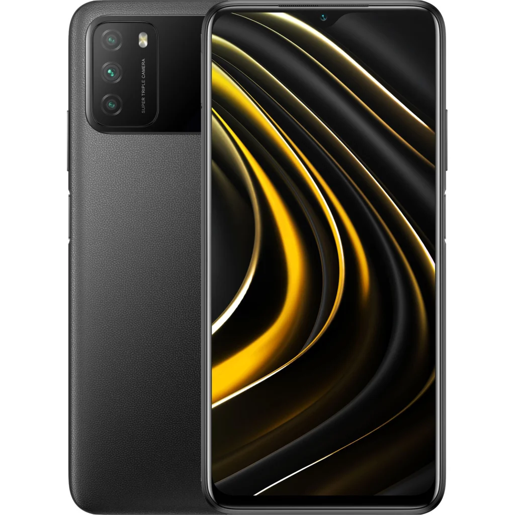Смартфон Xiaomi Poco M3 4/64GB Black UA