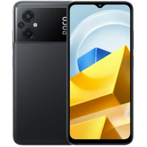 Колір: Чорний - Смартфон Poco M5 4/64GB Black UA